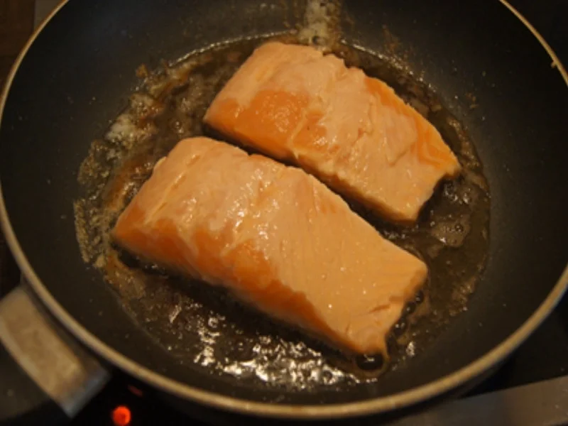 Lachsfilet mit Champignons und Mais-Kartoffel-Stampf - Rezept - Bild Nr. 7