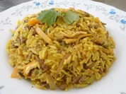 Gebratener gelber Reis im Wok - Rezept - Bild Nr. 8260