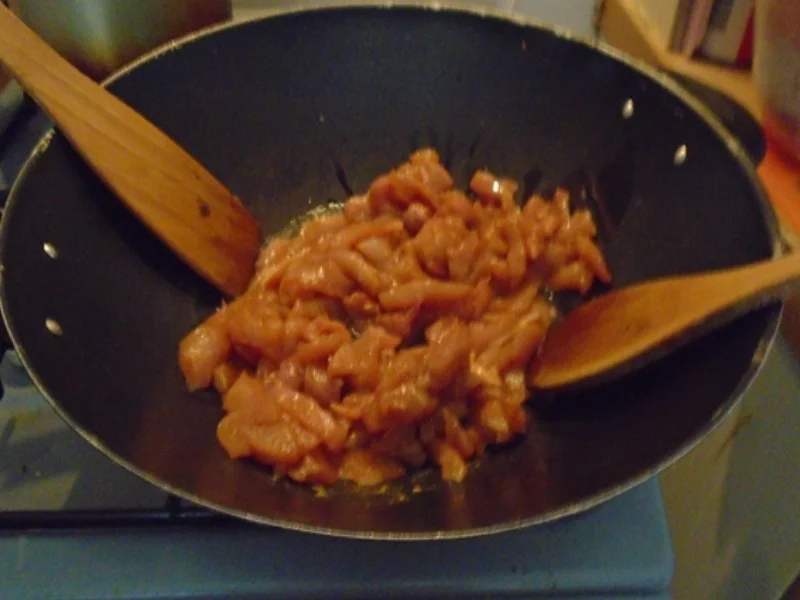 Rezept: Gebratener gelber Reis im Wok II Bild Nr. 4 Gebratener gelber Reis im Wok II - Rezept - Bild Nr. 4