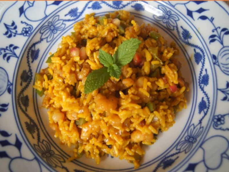 Reis-Garnelen-Gemüse-Wok - Rezept - Bild Nr. 2