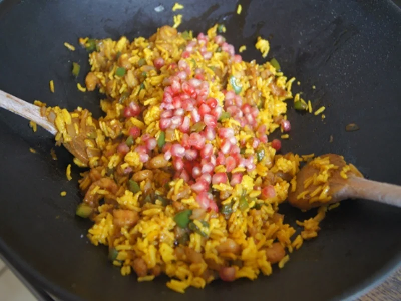 Reis-Garnelen-Gemüse-Wok - Rezept - Bild Nr. 10