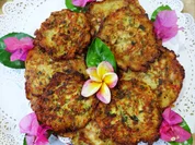 Exotisch-würzige Gemüsepuffer mit Erdnüssen – Martabak ala Ampenan - Rezept - Bild Nr. 8260
