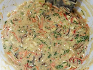 Exotisch-würzige Gemüsepuffer mit Erdnüssen – Martabak ala Ampenan - Rezept - Bild Nr. 8277