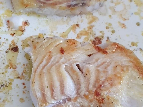 Kabeljau mit Zitronen-Senfchili-Sahnecreme - Rezept - Bild Nr. 8262