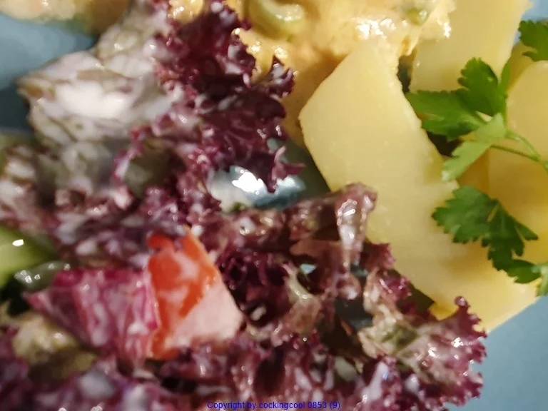 Kabeljau mit Zitronen-Senfchili-Sahnecreme - Rezept - Bild Nr. 8268