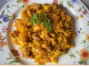 Gebratener gelber Reis im Wok III - Rezept - Bild Nr. 8260