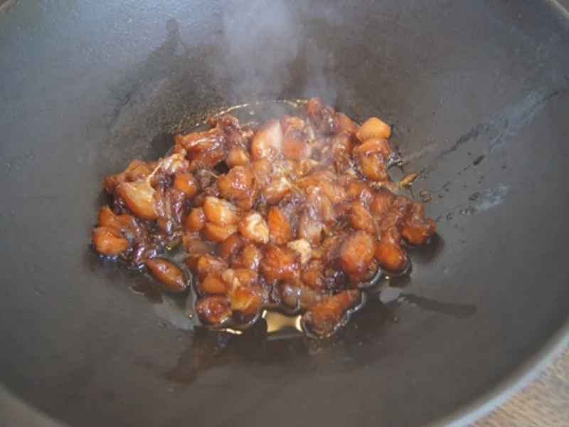 Gebratener gelber Reis im Wok III - Rezept - Bild Nr. 8264