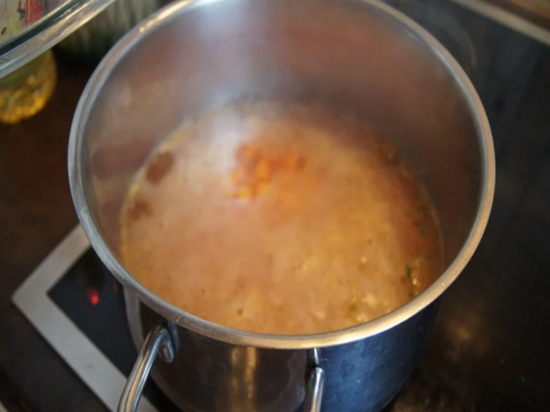 Asiatische-Orangen-Möhren-Suppe mit Einlage - Rezept - Bild Nr. 8276