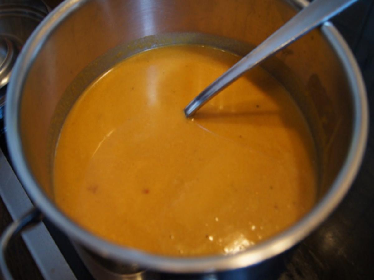 Asiatische-Orangen-Möhren-Suppe mit Einlage - Rezept - Bild Nr. 8280