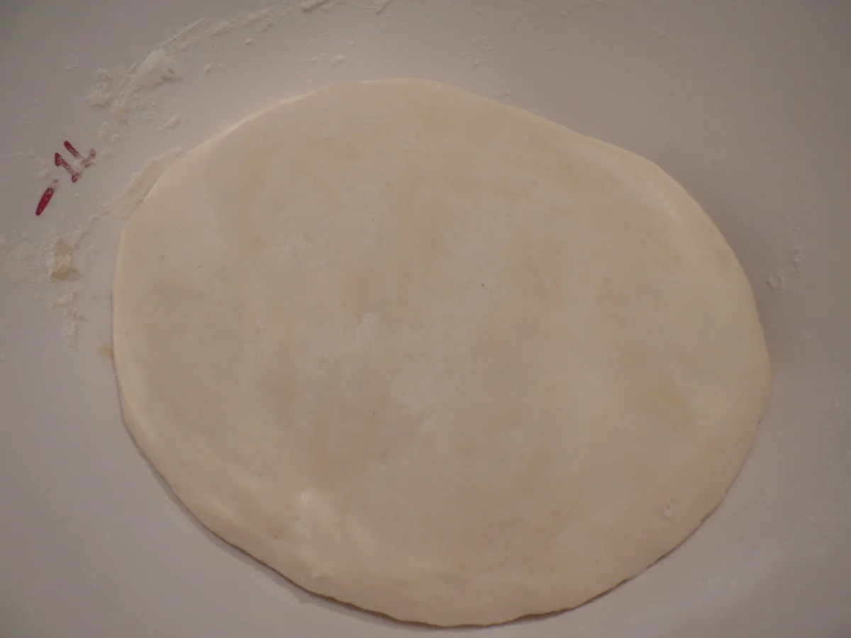 Rezept: Buttermilch-Flammkuchen mit Radicchio,Feldsalat und Wasabipaste Bild Nr. 8272 Buttermilch-Flammkuchen mit Radicchio,Feldsalat und Wasabipaste - Rezept - Bild Nr. 8272