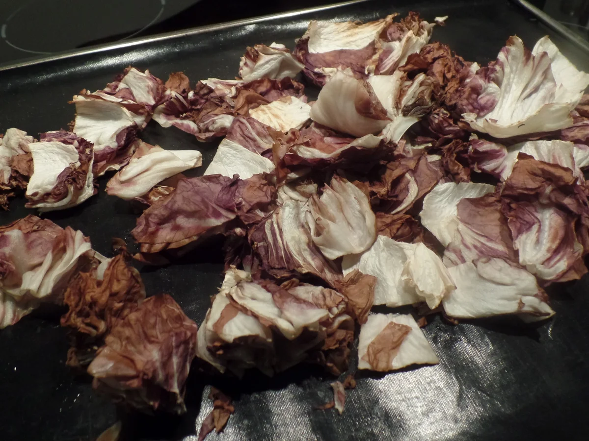 Rezept: Buttermilch-Flammkuchen mit Radicchio,Feldsalat und Wasabipaste Bild Nr. 8279 Buttermilch-Flammkuchen mit Radicchio,Feldsalat und Wasabipaste - Rezept - Bild Nr. 8279