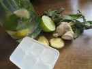 Limette-Ingwer-Pfefferminz Eistee - Rezept - Bild Nr. 2