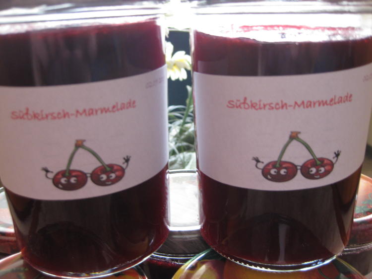 Kirschmarmelade aus Süßkirschen - einfach - von eagle-Peter