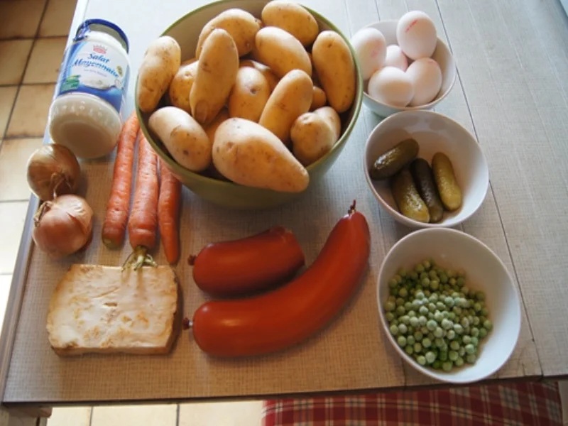 Tschechischer Kartoffelsalat XXL - Rezept - Bild Nr. 8286