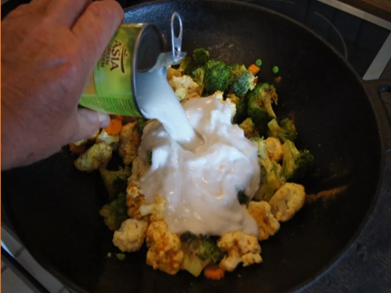 Gemüsemix-Curry und gelber Basmatireis - Rezept - Bild Nr. 12