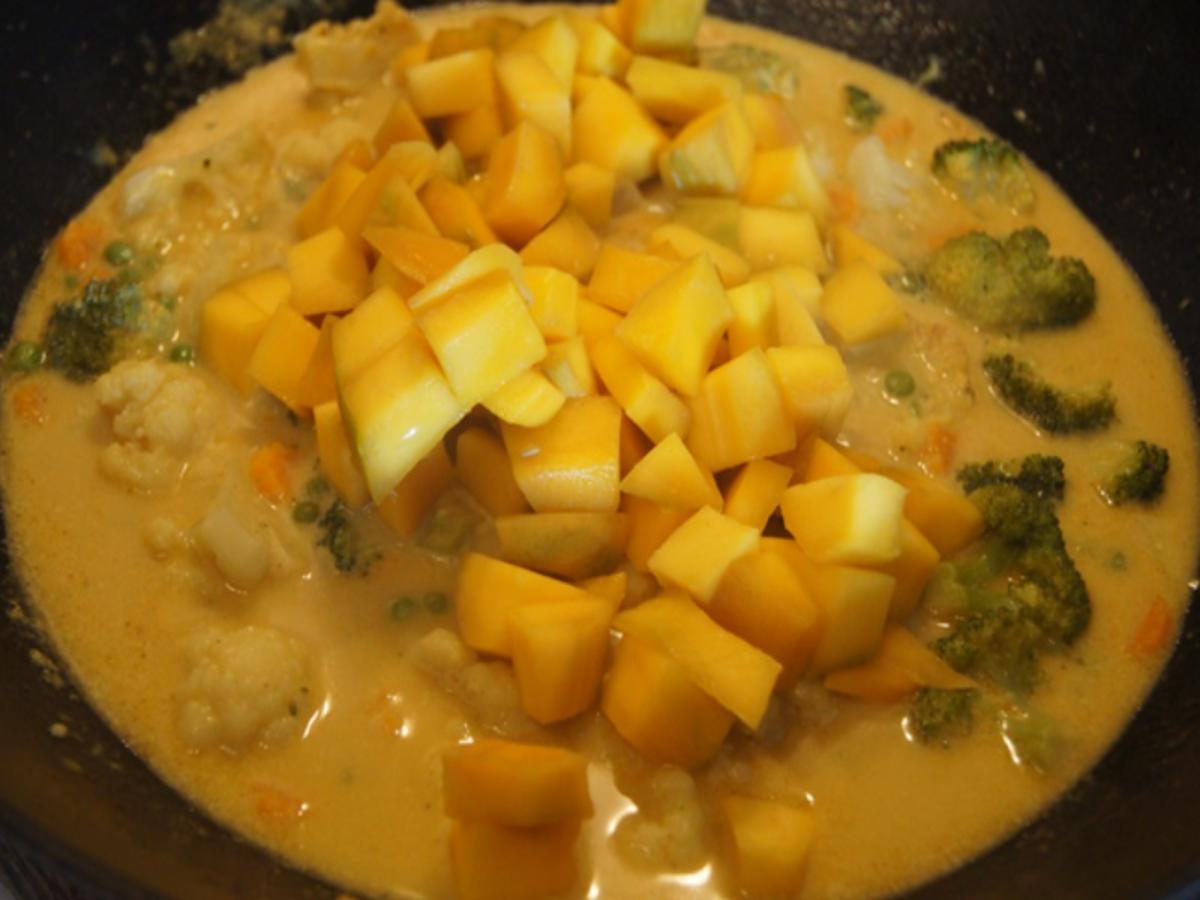 Gemüsemix-Curry und gelber Basmatireis - Rezept - Bild Nr. 17