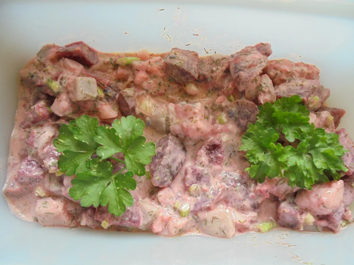 Rezept: Roter Heringssalat Bild Nr. 8290 Roter Heringssalat - Rezept - Bild Nr. 8290