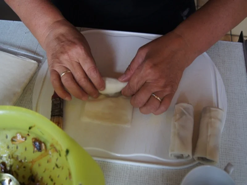 Rezept: Waldpilz-Frühlingsrollen Bild Nr. 8303 Waldpilz-Frühlingsrollen - Rezept - Bild Nr. 8303