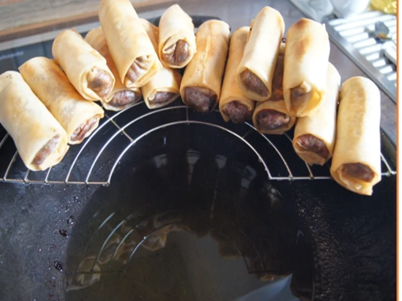 Rezept: Waldpilz-Frühlingsrollen Bild Nr. 8307 Waldpilz-Frühlingsrollen - Rezept - Bild Nr. 8307