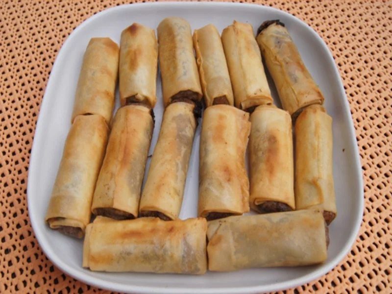 Rezept: Waldpilz-Frühlingsrollen Bild Nr. 8308 Waldpilz-Frühlingsrollen - Rezept - Bild Nr. 8308