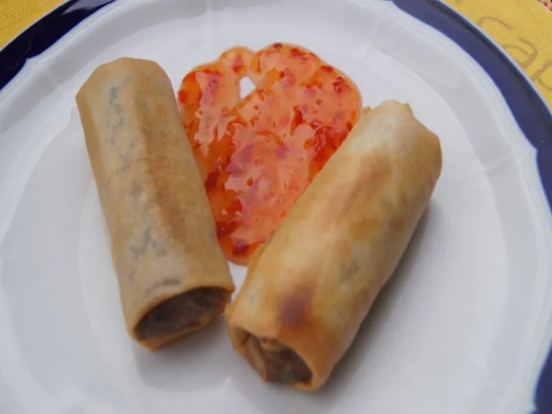 Rezept: Waldpilz-Frühlingsrollen Bild Nr. 8309 Waldpilz-Frühlingsrollen - Rezept - Bild Nr. 8309