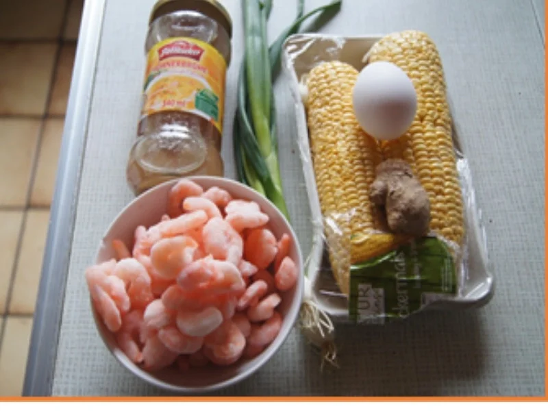 Rezept: Asiatische-Mais-Garnelen-Suppe Bild Nr. 8297 Asiatische-Mais-Garnelen-Suppe - Rezept - Bild Nr. 8297