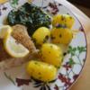 Schlemmer-Filet mit Rahm-Blattspinat und Petersilien-Kartoffeln - Rezept - Bild Nr. 8296