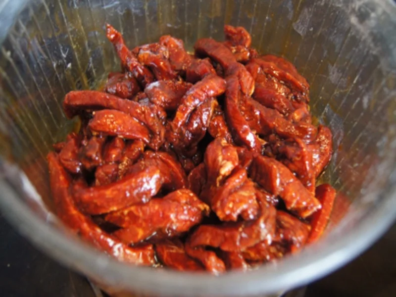 Mie-Nudeln mit Rindfleisch und Gemüse im Wok - Rezept - Bild Nr. 8300