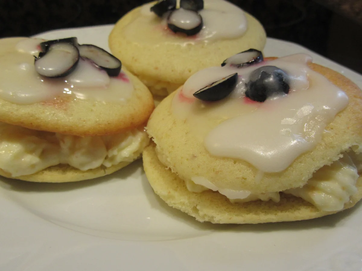 Backen: Blaubeer-Whoopies - Rezept - Bild Nr. 8303