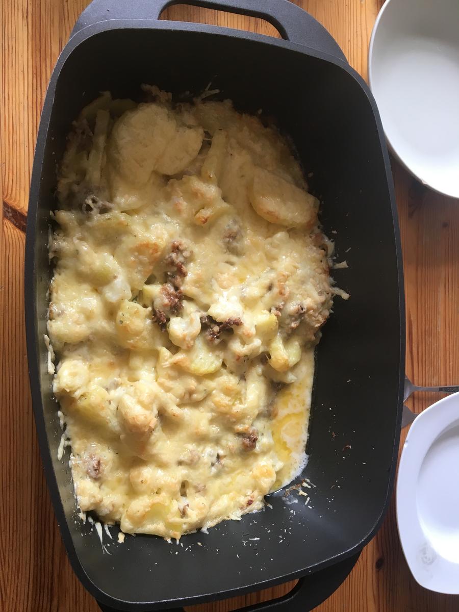 Kartoffel-Blumenkohl-Hackfleisch-Auflauf - Rezept - Bild Nr. 8304