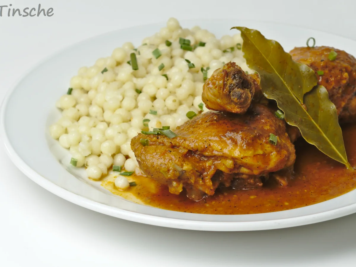 Rezept: Geschmorte, zarte Hähnchenschlegel Bild Nr. 4 Geschmorte, zarte Hähnchenschlegel - Rezept - Bild Nr. 4