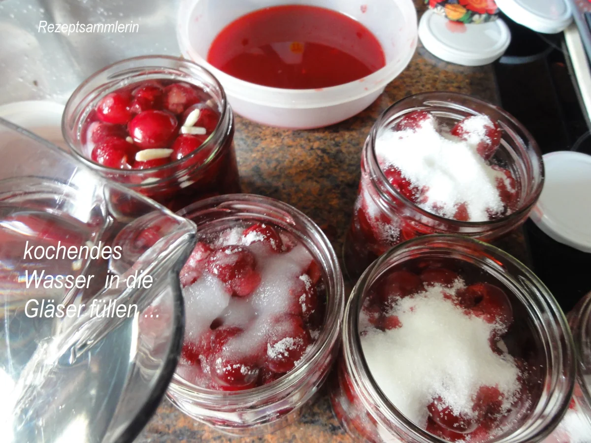 Diverses:   SAUERKIRSCHEN einkochen - Rezept - Bild Nr. 8338