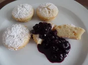 Buttermilch-Minimuffins mit Heidelbeeren-Kompott - Rezept - Bild Nr. 8338