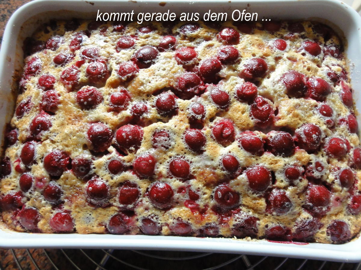 Rührteig:   KIRSCH ~ CLAFOUTIS - Rezept - Bild Nr. 8338