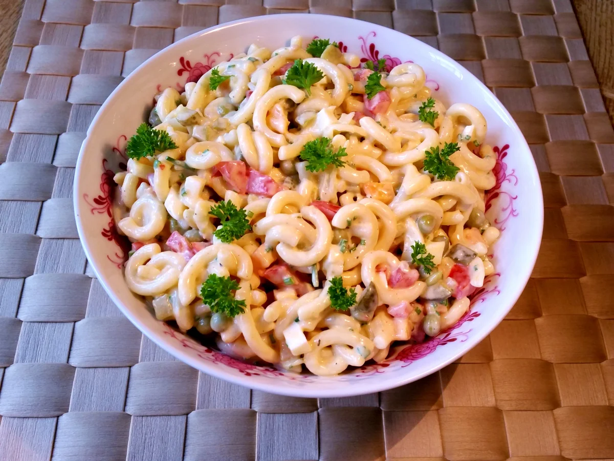 Nudelsalat - leicht und lecker - Rezept - Bild Nr. 8345