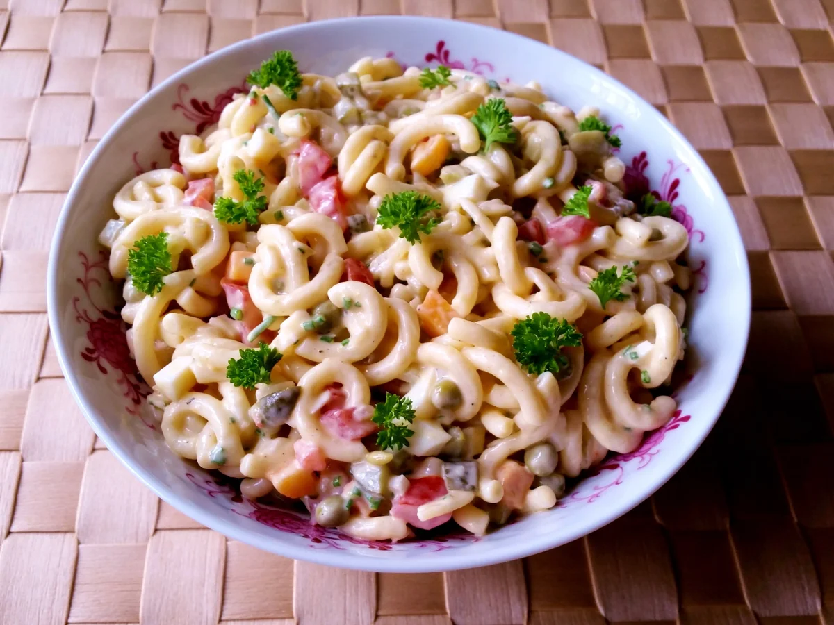 Nudelsalat - leicht und lecker - Rezept - Bild Nr. 8346