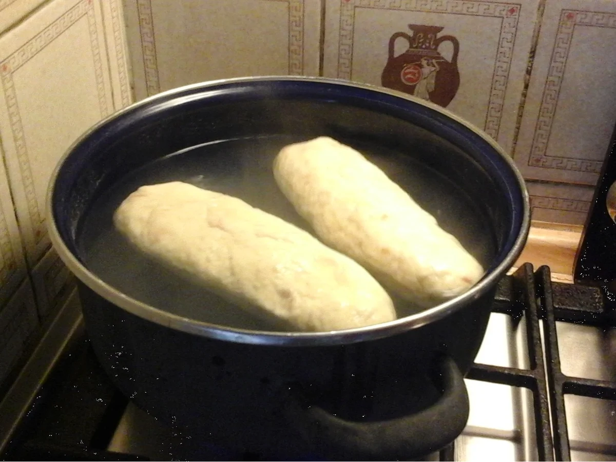 Tschechischer Schweinebraten mit Sauerkraut und Hefeknödel - Rezept - Bild Nr. 8391
