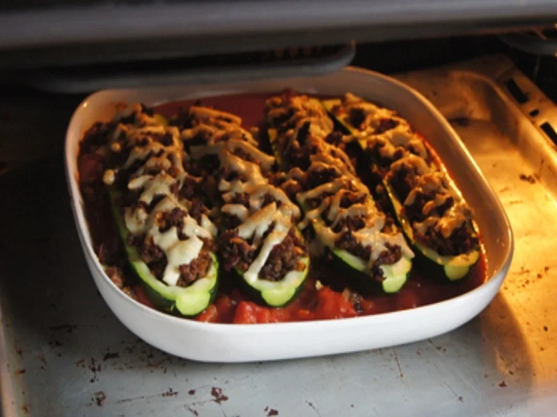 Gefüllte Zucchini mit gelben Basmatireis - Rezept - Bild Nr. 25