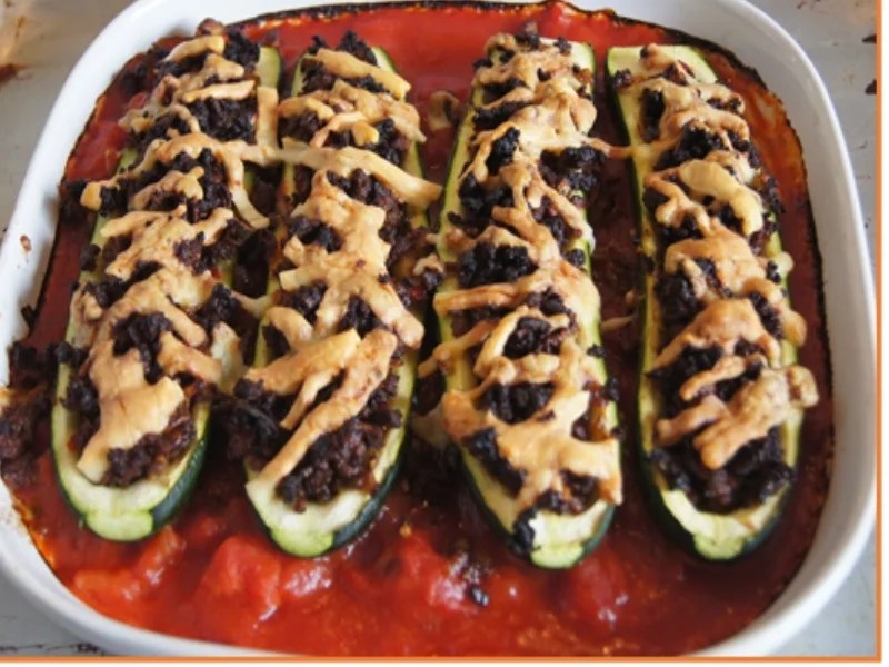 Gefüllte Zucchini mit gelben Basmatireis - Rezept - Bild Nr. 27