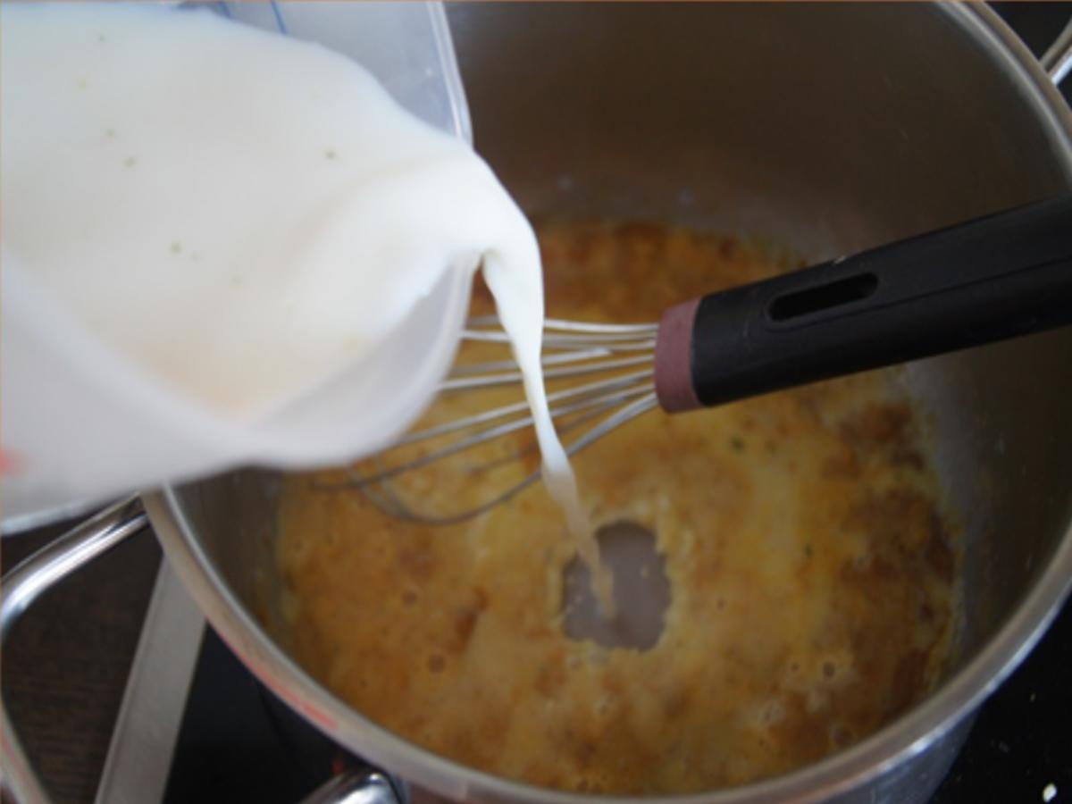 Eier mit Curry-Sauce und Curry-Kartoffeln - Rezept - Bild Nr. 6