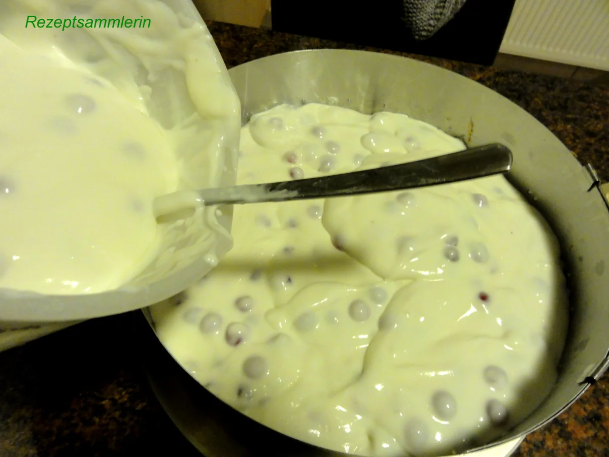 Biskuit:   JOHANNISBEER TORTE - Rezept - Bild Nr. 8374