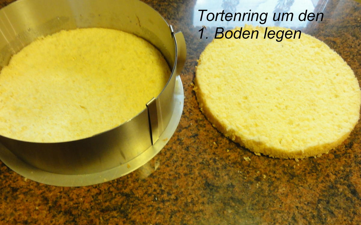 Biskuit:   JOHANNISBEER TORTE - Rezept - Bild Nr. 8375