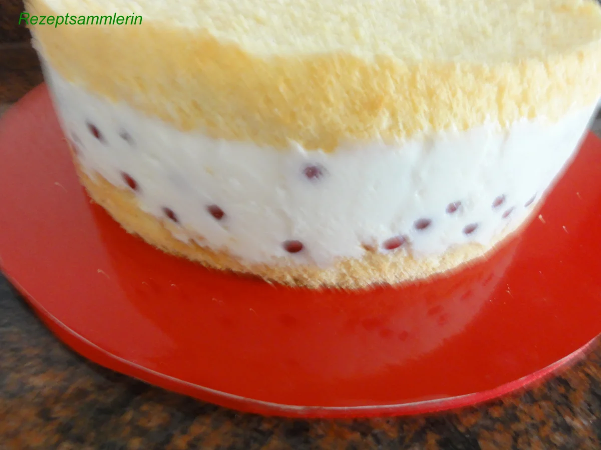 Biskuit:   JOHANNISBEER TORTE - Rezept - Bild Nr. 8379