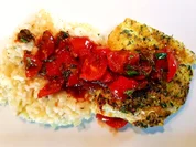 Steinbeißer und Risotto mit Tomatenconfit - Rezept - Bild Nr. 8370