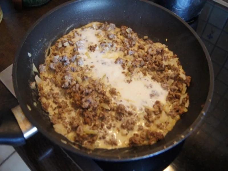 Flickerklops mit Kartoffelpilzen und Rote Bete - Rezept - Bild Nr. 8