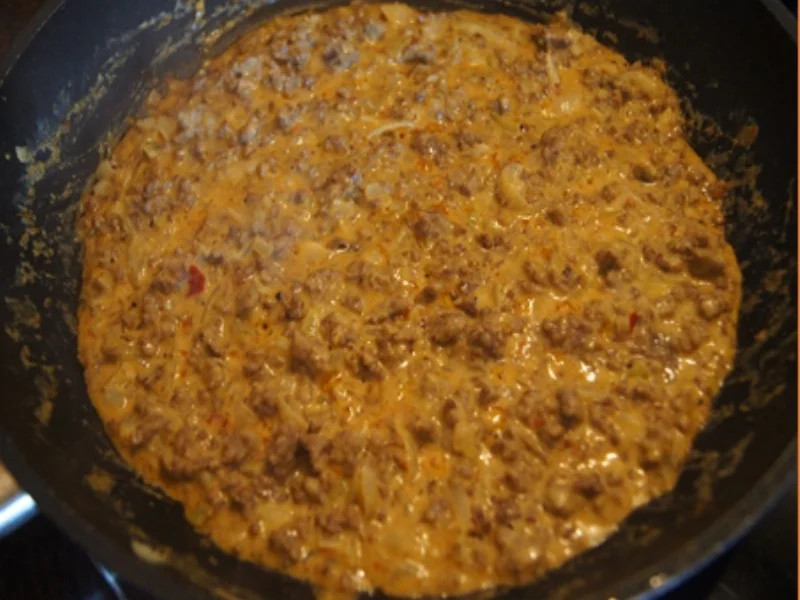 Flickerklops mit Kartoffelpilzen und Rote Bete - Rezept - Bild Nr. 9