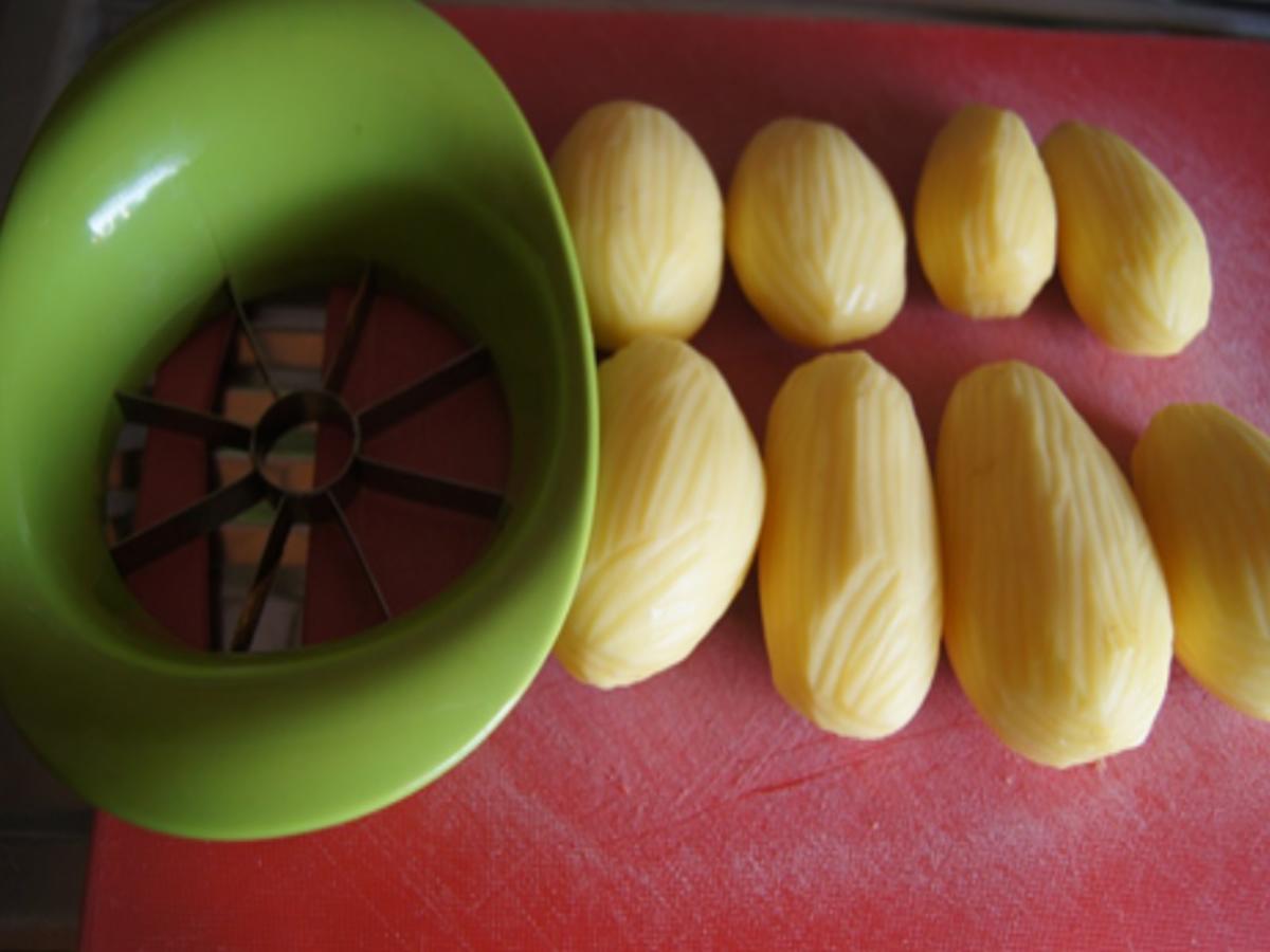 Flickerklops mit Kartoffelpilzen und Rote Bete - Rezept - Bild Nr. 13