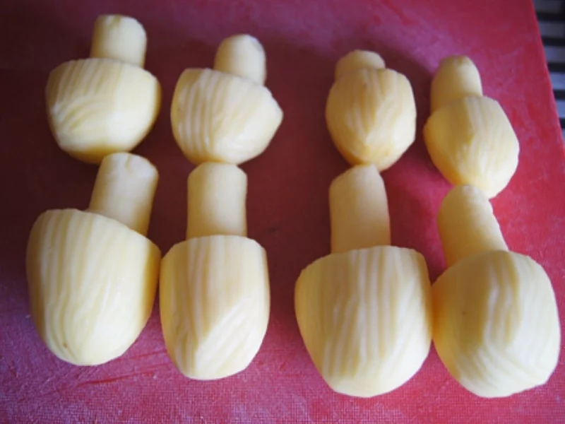 Flickerklops mit Kartoffelpilzen und Rote Bete - Rezept - Bild Nr. 14