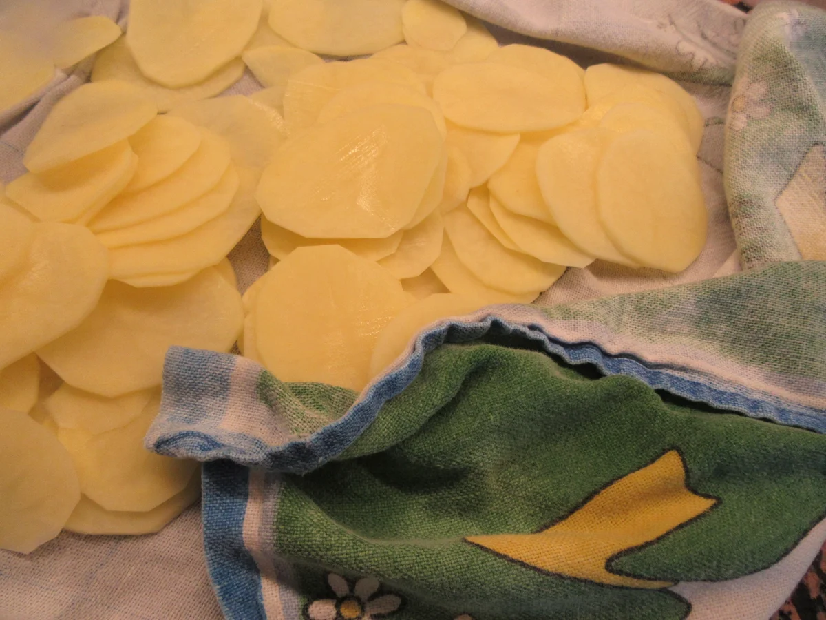 Rezept: Kartoffeln: Chips "Asiastyle" Bild Nr. 8375 Kartoffeln: Chips "Asiastyle" - Rezept - Bild Nr. 8375