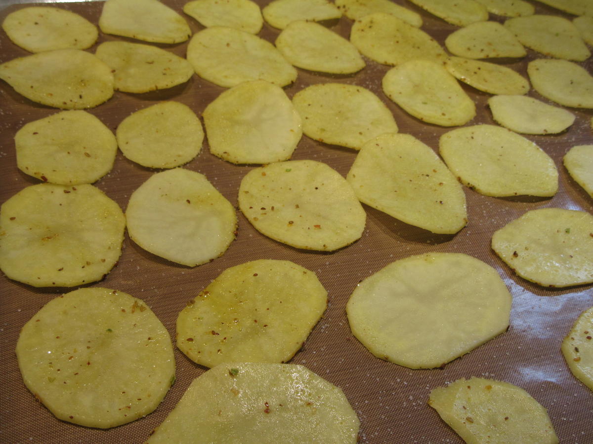 Kartoffeln: Chips "Asiastyle" - Rezept - Bild Nr. 8378